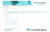 EXCEL 2010 AVANZADO - catalogoaccionesformativas.es