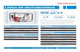 MOTOBOMBA WB 30 XT - Honda