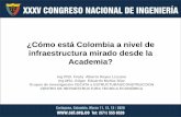 ¿Cómo está Colombia a nivel de infraestructura mirado ...