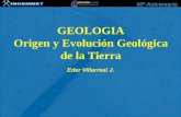 GEOLOGIA Origen y Evolución Geológica de la Tierra