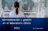 Administración y gestión en el laboratorio clínico 2021 Dr ...