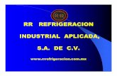 RR REFRIGERACION INDUSTRIAL APLICADA, S.A. DE C.V.