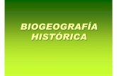 BIOGEOGRAFÍA HISTÓRICA
