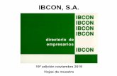 IBCON, S.A.