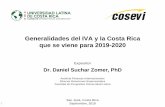 Generalidades del IVA y la Costa Rica que se viene para ...