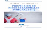 PREVENCIÓN DE RIESGOS LABORALES PINTURA (20H)
