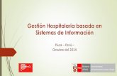 Gestión Hospitalaria basada en Sistemas de Información