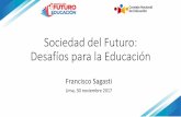 Sociedad del Futuro: Desafíos para la Educación