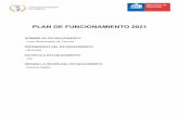 PLAN DE FUNCIONAMIENTO 2021 - Daem - Departamento de ...