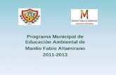 Programa Municipal de Educación Ambiental de Manlio Fabio ...