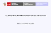 I+D+i en el Radio Observatorio de Jicamarca