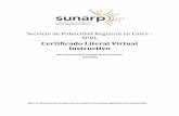 Certificado Literal Virtual Instructivo