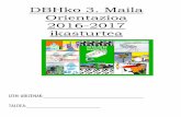 DBHko 3. Maila Orientazioa 2016-2017 ikasturtea