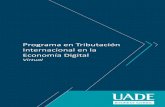 Programa en Tributación Internacional en la Economía Digital