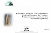 Productos, Servicios y Tecnologías del Instituto Mexicano ...