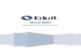 Word 2007 Experto - CETis 132