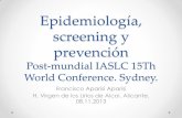 Epidemiología, screening y prevención - GIDO | Grupo de ...