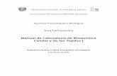 Manual de Laboratorio de Bioquímica Celular y de los Tejidos I