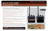 Serie VX-350 - Equipos de radiocomunicación