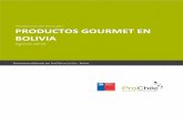 Tendencias del Mercado PRODUCTOS GOURMET EN BOLIVIA
