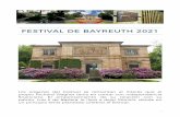 FESTIVAL DE BAYREUTH 2021