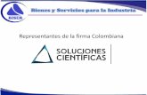 Representantes de la firma Colombiana