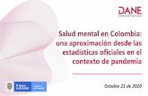 Presentació Webinar Salud mental en Colombia: una ...