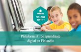 Plataforma #1 de aprendizaje digital enFinlandia