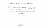 21 Piezas progresivas para guitarra Vol. 4