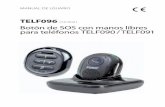 TELF096 ( FX-7010 ) Botón de SOS con manos libres para ...