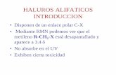 HALUROS ALIFATICOS INTRODUCCION