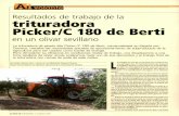 trituradora Picker/C 180 de Berti