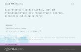 Seminario: El CHE, en el marxismo latinoamericano, desde ...