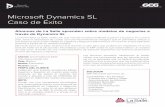 Microsoft Dynamics SL Caso de Éxito - GCG