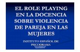 Role Playing docencia - Comunidad de Madrid