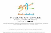 REGLAS OFICIALES - ParaVolley Pan Am