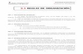3.1 REGLAS DE ORGANIZACIÓN - R.F.E.B