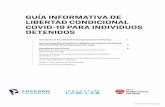 GUÍA INFORMATIVA DE LIBERTAD CONDICIONAL COVID-19 …