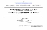 TECNOLOGÍAS DE LA INFORMACIÓN Y COMUNICACIÓN (4ºESO)