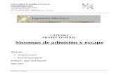 Sistemas de admisión y escape - ria.utn.edu.ar