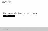 Sistema de teatro en casa - Sony Latin