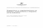 Veganismo y vegetarianismo en España: motivaciones e ...