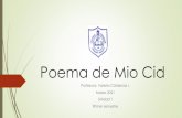 Poema de Mio Cid - manuelmonttstgo.webescuela.cl
