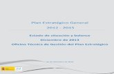 Plan Estratégico General 2012 - 2015