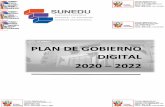 PLAN DE GOBIERNO DIGITAL 2020 – 2022