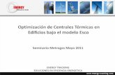 Optimización de Centrales Térmicas en Edificios bajo el ...