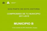 MUNICIPIO B - Intendencia de Montevideo.