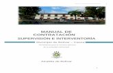 Manual de Contratación Municipio de Bolívar