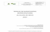 MANUAL DE SUPERVISIÓN E INTERVENTORÍA ALCALDÍA DE …