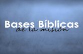 Bases Bíblicas de la Misión - confeba.org.ar